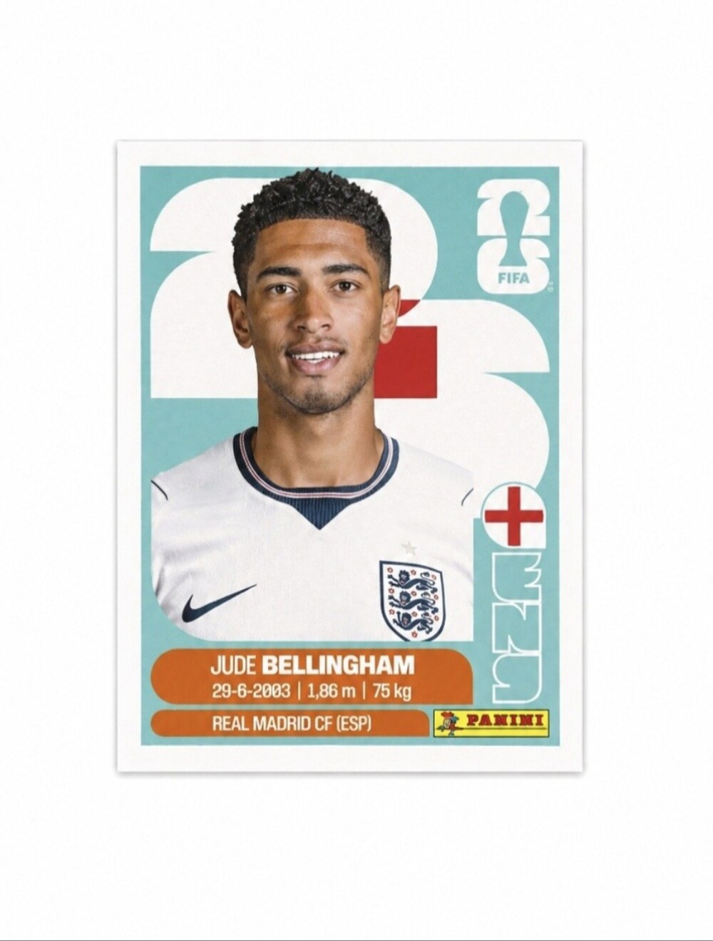 Jude Bellingham 2026 FIFA Panini Soccer Sticker ENG 11